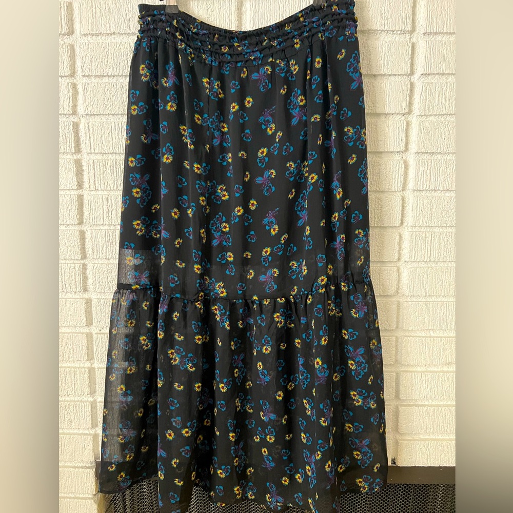 Maxi long hobo skirt